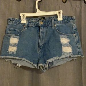 forever 21 jean shorts